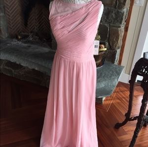 RALPH LAUREN PINK Long Evening Gown New with tags